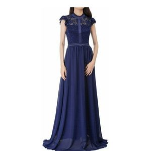 Kate Kasin Bridesmaid Dress chiffon